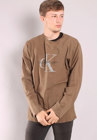 VINTAGE CALVIN KLEIN LONG SLEEVE T-SHIRT