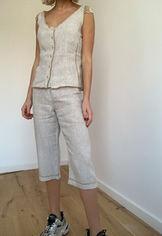 VINTAGE CREAM HEMP SET