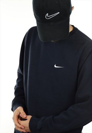 VINTAGE NIKE SMALL LOGO SWEATSHIRT JUMPER