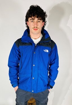 Vintage size S The North Face Waterproof Coat In Blue