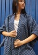 KIMONO JACKET IN BLUE