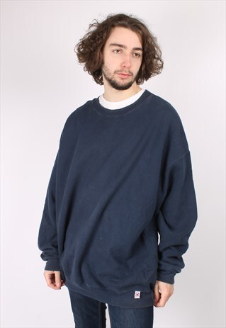 VINTAGE CONVERSE SWEATSHIRT IN NAVY BLUE