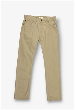 Vintage levi's 511 slim fit boyfriend jeans beige BV20622