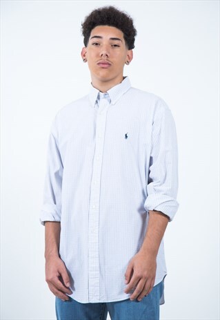 VINTAGE 80S CLASSIC POLO RALPH LAUREN SHIRT/ S3031