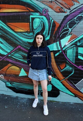 FRED PERRY 1/4 ZIP JACKET