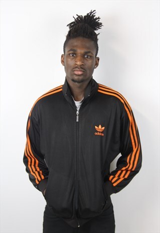 VINTAGE ADIDAS BLACK 90S JACKET