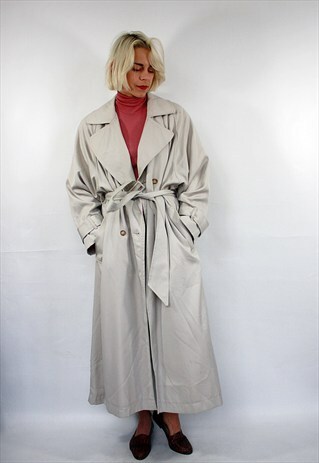 VINTAGE 80'S CLASSIC AWESOME GREY COAT