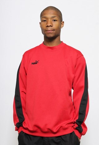 VINTAGE PUMA SPORTS TEXTURED SWEATSHIRT