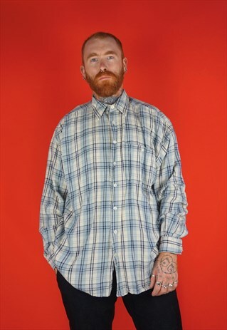 VINTAGE 1990S CHECK FLANNEL SHIRT