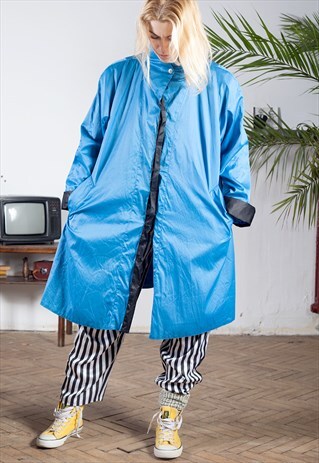 LIGHTWEIGHT, VINTAGE BOXY COAT FROM EARLY 90S