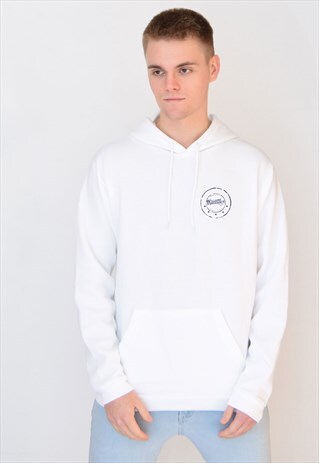 WHITE 5 EMBLEM (NAVY) HOODIE