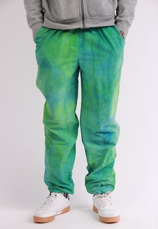 VINTAGE TIE-DYE PATTERNED PANTS