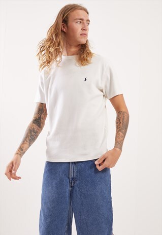 VINTAGE RALPH LAUREN WAFFLE T-SHIRT