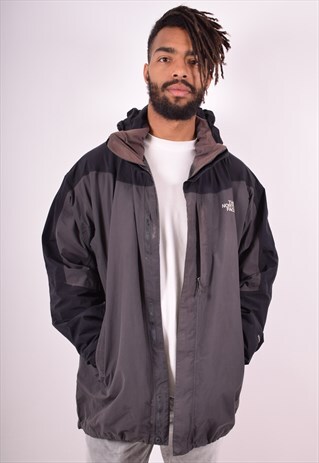 THE NORTH FACE MENS VINTAGE WINDBREAKER JACKET XL GREY 90S
