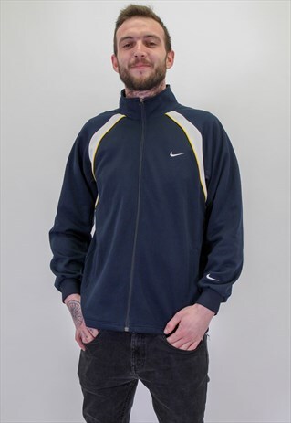 VINTAGE NIKE JACKET IN BLUE MEDIUM