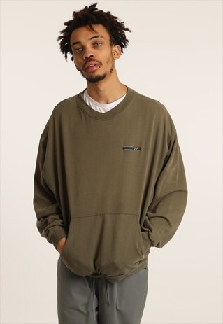 VINTAGE REEBOK EMBROIDERED SPELLOUT SWEATSHIRT