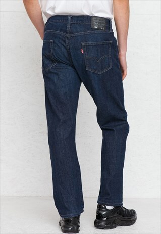 VINTAGE NAVY LEVI'S 504 FIT DENIM JEANS