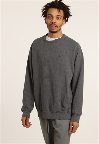 VINTAGE NIKE EMBROIDERED LOGO SWEATSHIRT