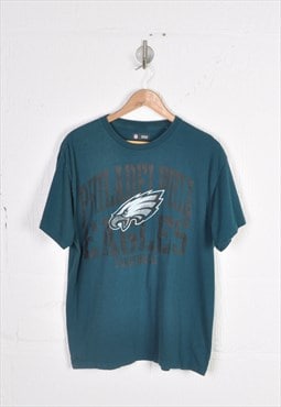 Philadelphia Eagles Embroidered Logo NFL T-Shirt Men's NFL Brand  Vintage Y2K