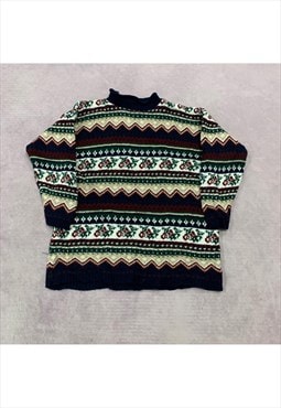 Vintage Knitted Jumper Women's M