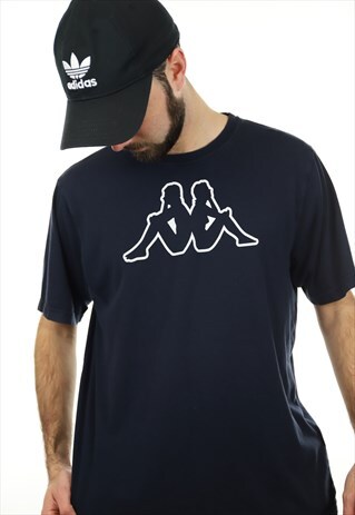 VINTAGE KAPPA T SHIRT NAVY