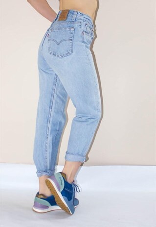 Blue 501 Soft Denim Perfect Fit  Levi Jeans