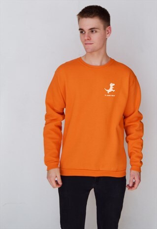 ORANGE TI AMO REX (WHITE) SWEATSHIRT