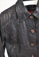 VINTAGE 90S REAL LEATHER JACKET