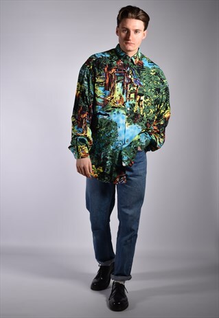 1990S D. L. CERNEY ARTWORK SHIRT