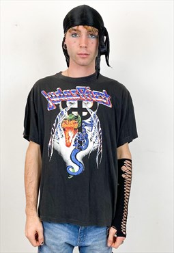 Vintage 1991 Judas Priest Painkiller World Tour t-shirt 