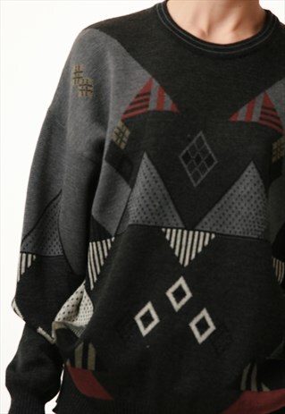 90S VINTAGE OLDSCHOOL MARZ MUNCHEN WOOL SWEATER JUMPER 14535