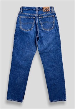 Vintage Lee Blue Denim Jeans Virginia Women's 12 W28 L30