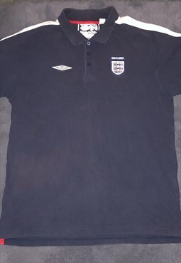 England 2006/08 Umbro Football Training Polo Shirt XL