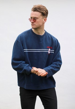 RALPH LAUREN CHAPS USA 90S MINIMALIST SWEATSHIRT