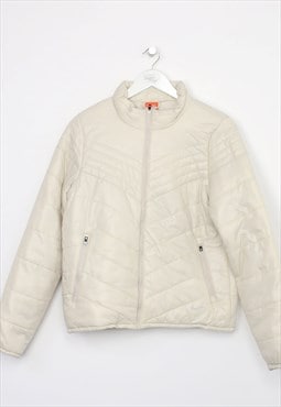 Vintage Womens Nike jacket in white. Best fits S