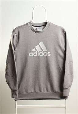 Vintage Adidas Sports Crewneck Sweatshirt Grey