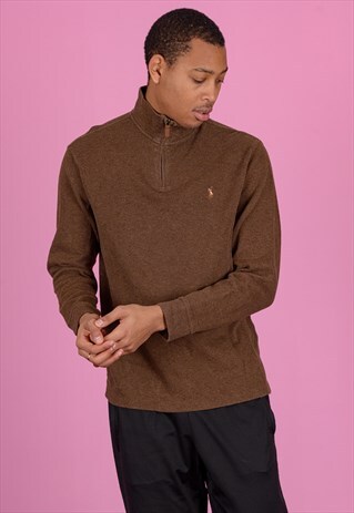VINTAGE RALPH LAUREN 1/4 ZIP SWEATSHIRT