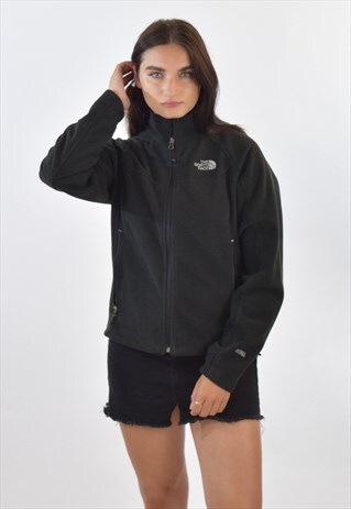 VINTAGE BLACK THE NORTH FACE 90S FLEECE JACKET