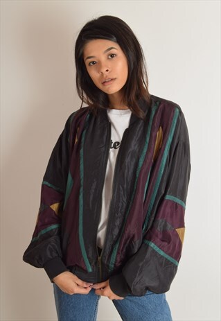 VINTAGE SILK JACKET 90'S (2695)