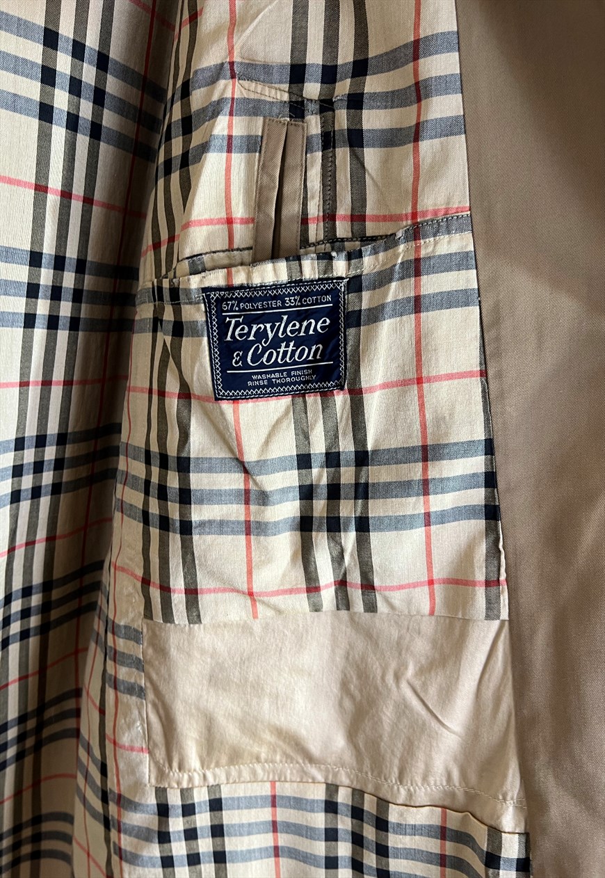 Burberry 67 shop polyester 33 cotton