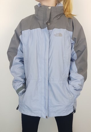 THE NORTH FACE - BABY BLUE WINDBREAKER WITH FLEECE (L)