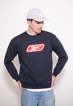 Vintage Reebok big logo Sweatshirt Jumper Pullover