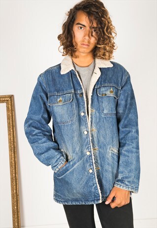 VINTAGE 80S LEE WINTER SHEEPSKIN JACKET / R2200R094