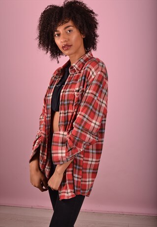 RED CHECK FLANNEL SHIRT GRS1118