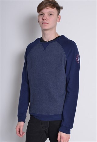 VINTAGE CHAPS RALPH LAUREN SWEATSHIRT BLUE