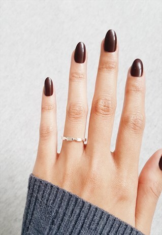 THIN 925 STERLING SILVER AMELIA RING