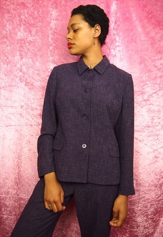 PURPLE VINTAGE SUIT