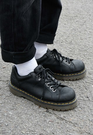 VINTAGE DR MARTINS LOW CUT WORK SHOES