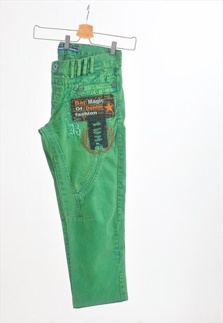 VINTAGE 90S JEANS IN GREEN