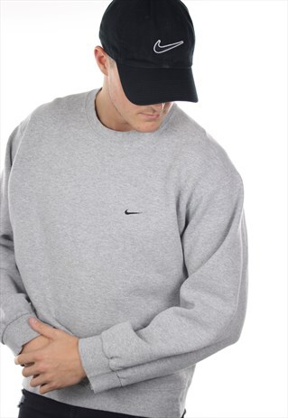 VINTAGE 90S NIKE SMALL LOGO SWEATSHIRT JUMPER